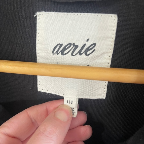 Women's Black Button-Up Jacket - Picture 3 of 7